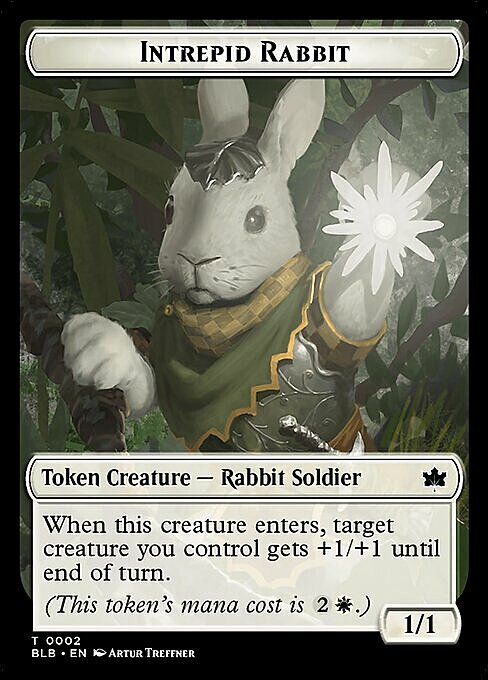 Intrepid Rabbit // Rabbit Card Back