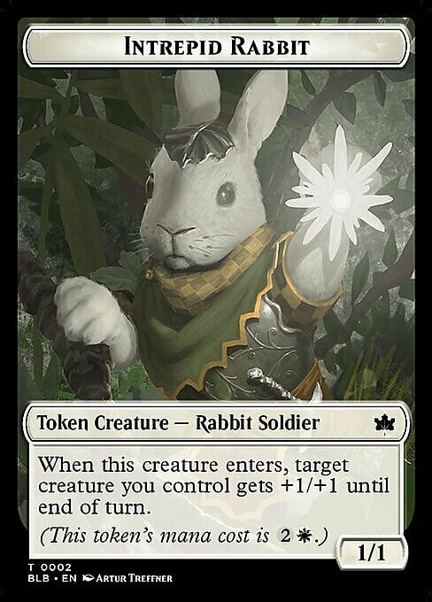 Intrepid Rabbit // Treasure Parte Posterior