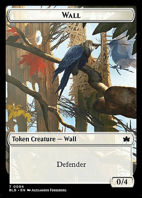 Wall // Warren Warleader Card Back