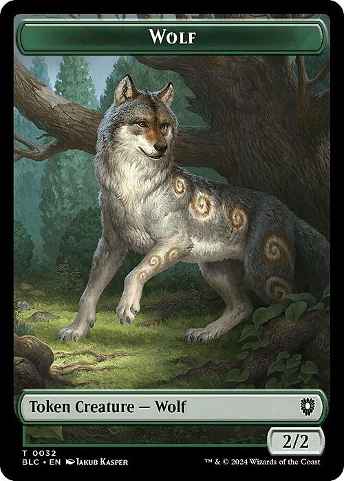 Goat // Wolf Card Back