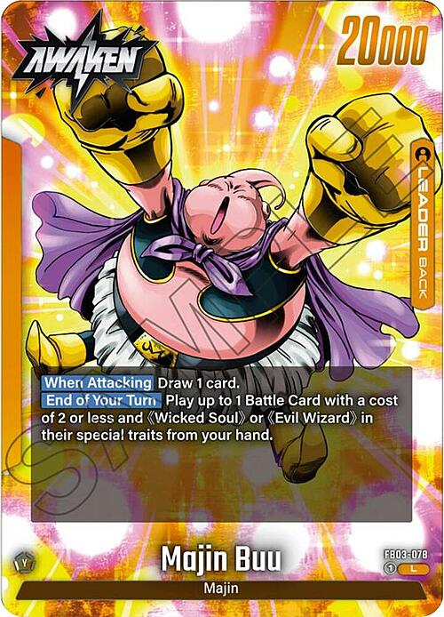 Babidi // Majin Buu Card Back