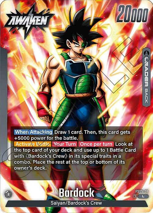 Bardock // Bardock Card Back