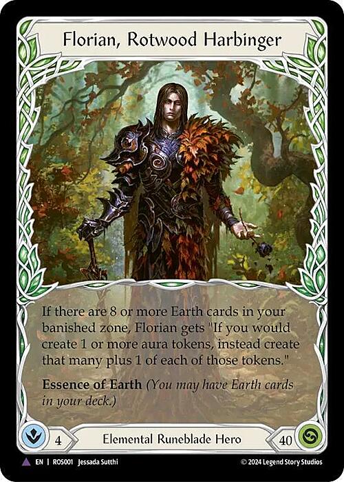 Florian, Rotwood Harbinger Card Back