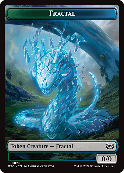 Wurm // Fractal Card Back