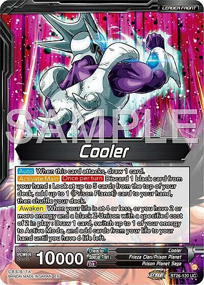 Cool // Golden Cooler, Dimension-Transcending Growth Parte Posterior