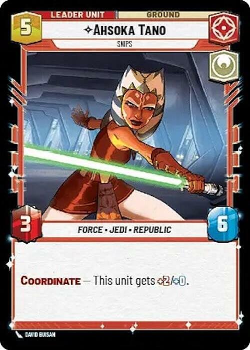 Ashoka Tano - Snips Card Back