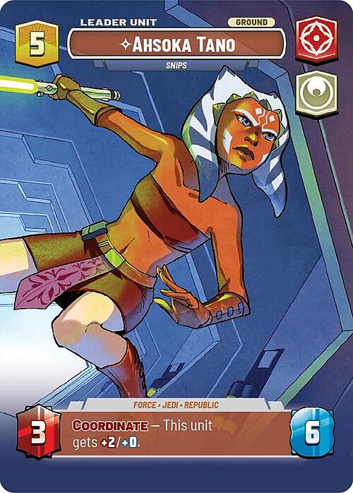 Ahsoka Tano, Furbetta Card Back