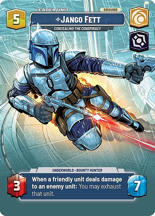 Jango Fett - Concealing the Conspiracy Card Back