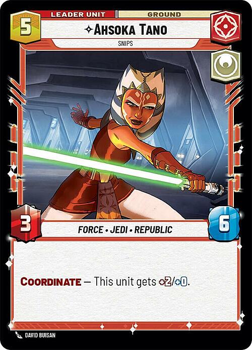 Ahsoka Tano, Snips Card Back