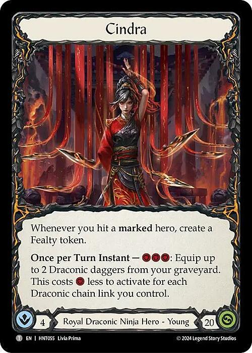 Arakni, Web of Deceit // Cindra Card Back
