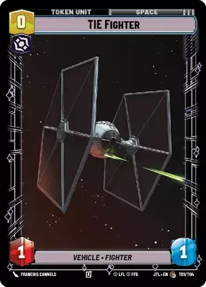 Theed Palace // TIE Fighter Card Back