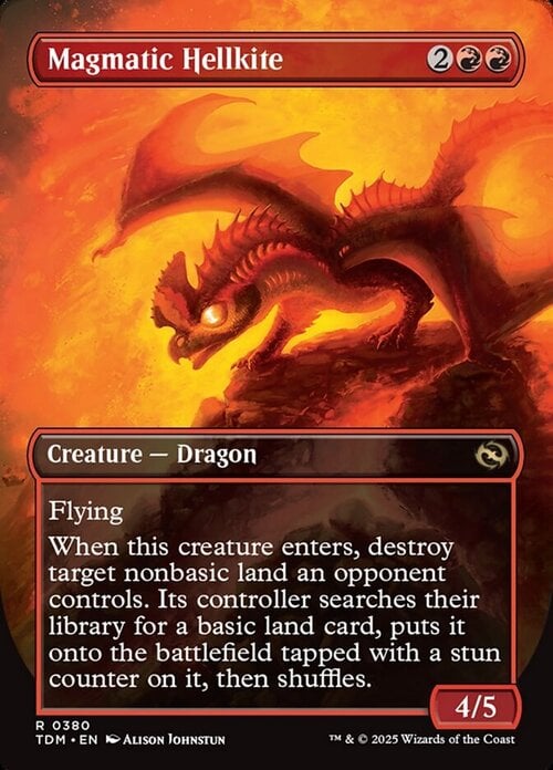 Magmatic Hellkite Card Back