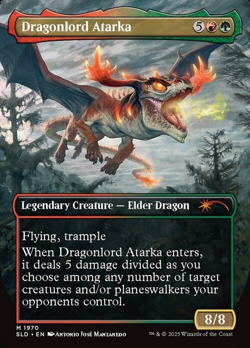 Dragonlord Atarka Card Back