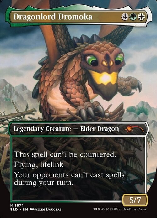 Dragonlord Dromoka Card Back