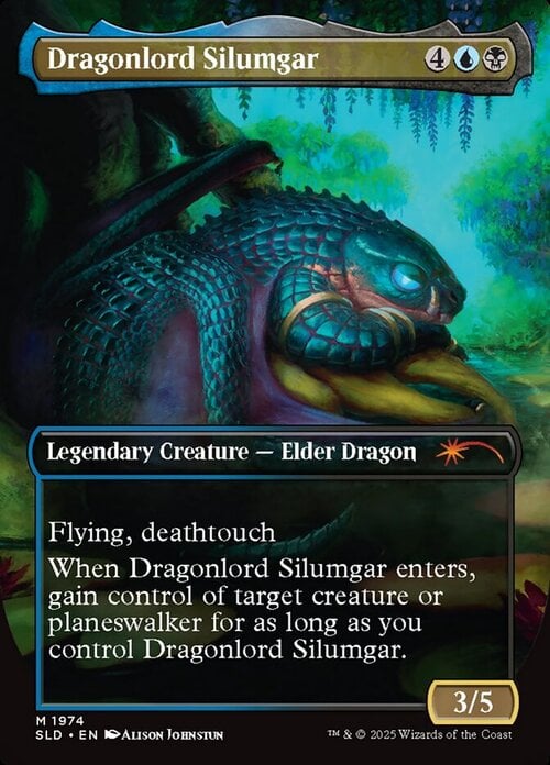 Dragonlord Silumgar Card Back