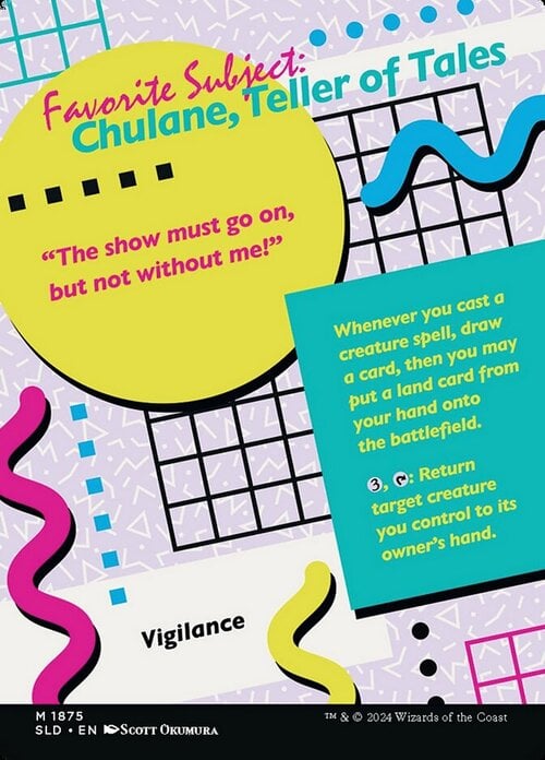 Chulene, Narratore di Racconti Card Back