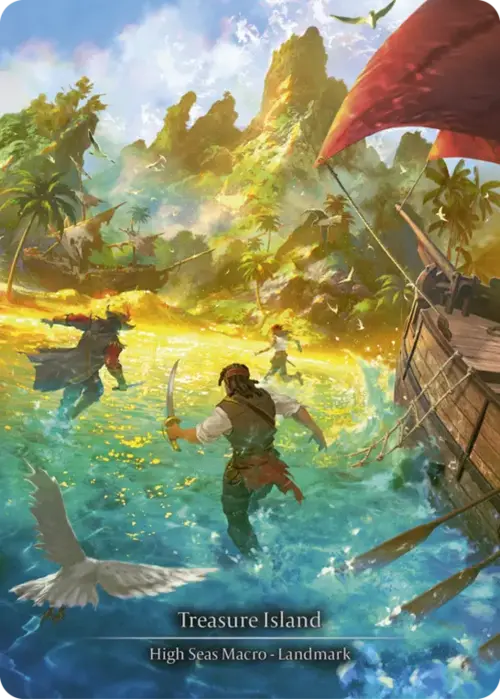 Treasure Island Card Back