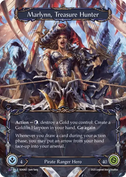 Marlynn, Treasure Hunter Card Back