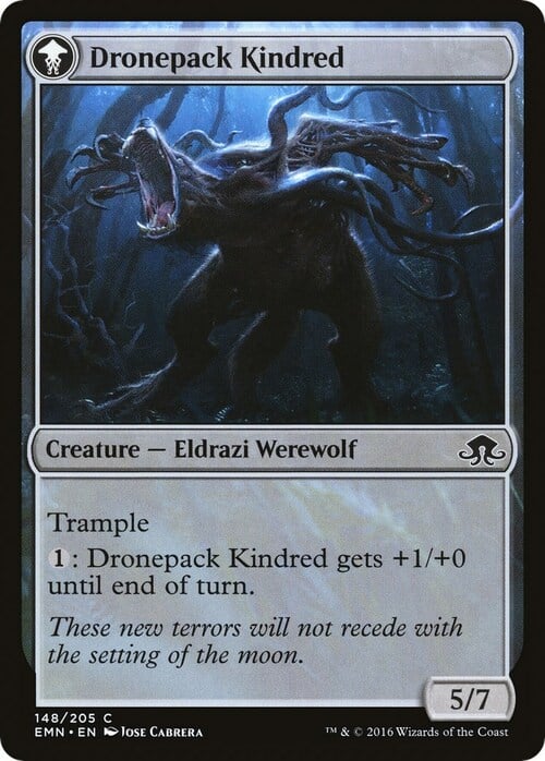 Vildin-Pack Outcast // Dronepack Kindred Card Back