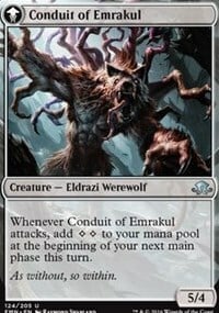 Canalizador de tormentas // Canalizador de Emrakul Parte Posterior