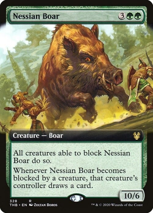Cinghiale Nessian Card Front