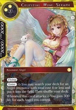 Celestial Wing Seraph Card Front