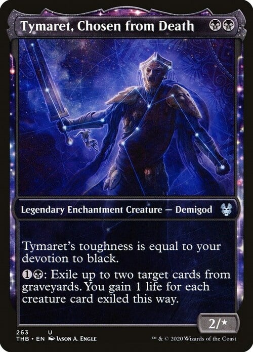 Tymaret, Prescelto dalla Morte Card Front