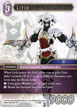 Livia Card Front