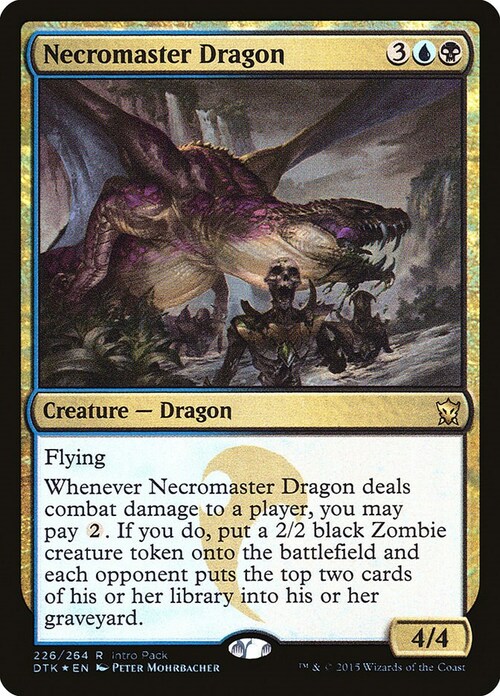 Drago Signore Necromante Card Front