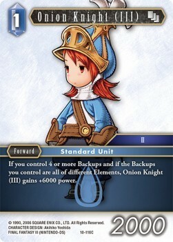 Onion Knight (III) (10-116) Card Front