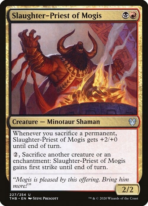 Sacerdote del Massacro di Mogis Card Front