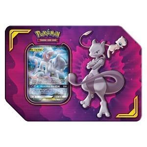 Power Partnership Tins: Scatola da collezione Mewtwo & Mew GX
