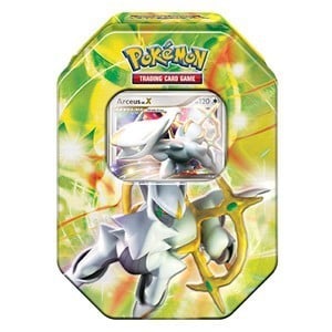 Arceus Collector's Tins: Scatola da collezione Arceus LV.X