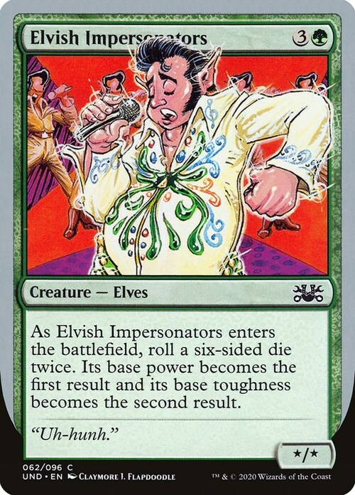 Elvish Impersonators Card Front