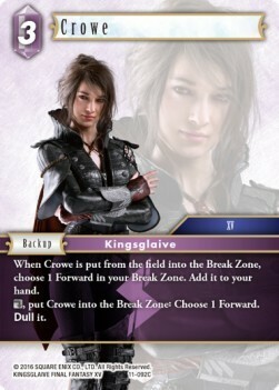 Crowe Card Front