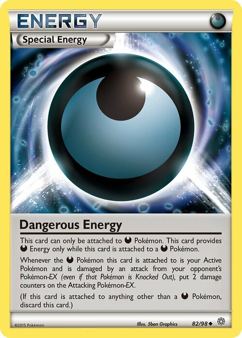 Energia Pericolo Card Front