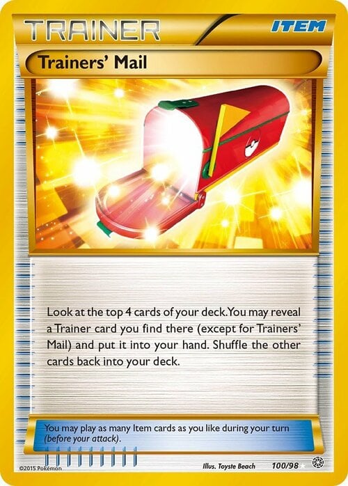 Trainers' Mail Card Front
