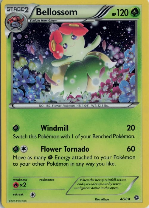 Bellossom Card Front