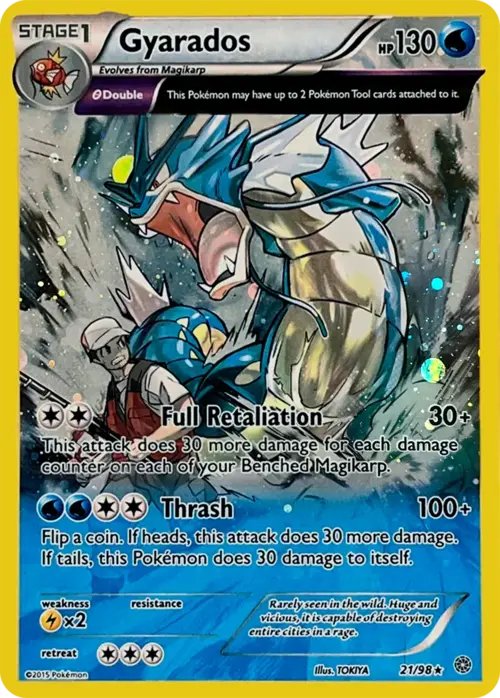 Gyarados Card Front