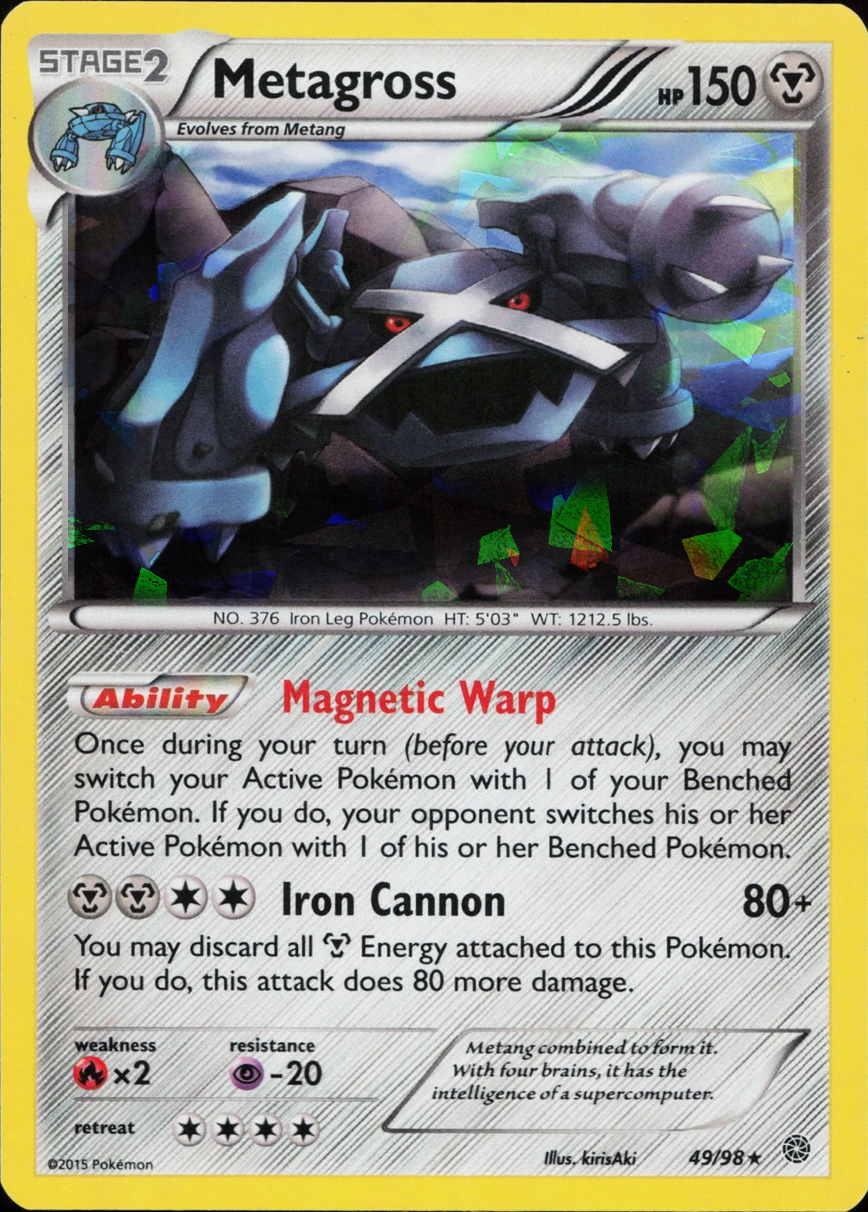 Metagross (Cracked Ice Holo | 49/98)