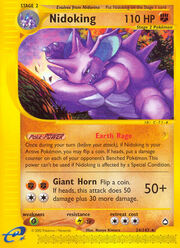 Nidoking [Earth Rage | Giant Horn]