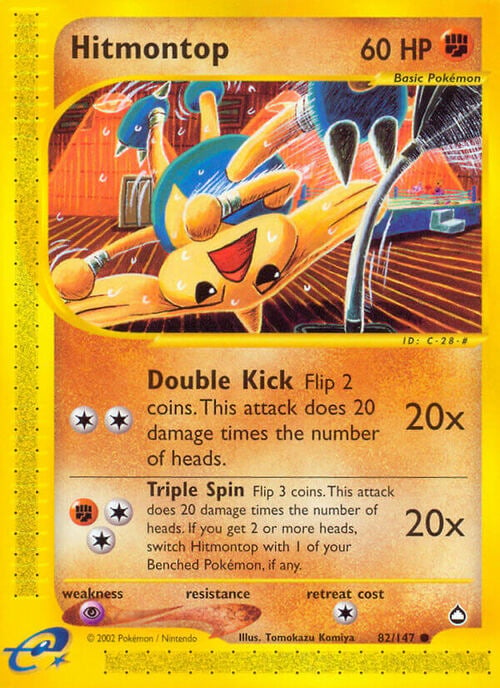 Hitmontop Card Front