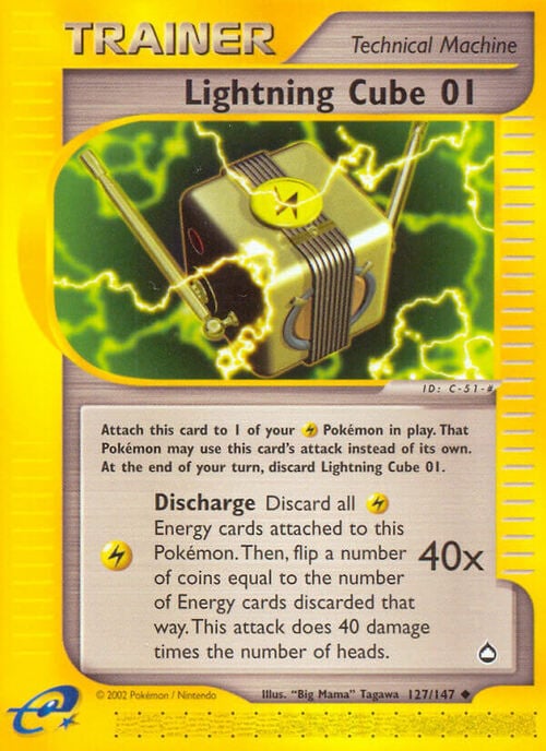 Lightning Cube 01 Card Front