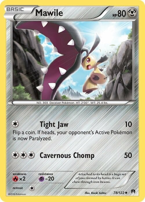 Mawile Card Front