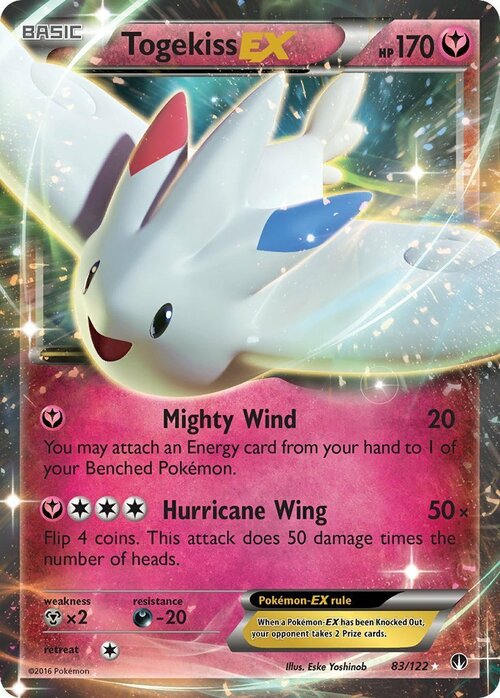 Togekiss-EX Card Front