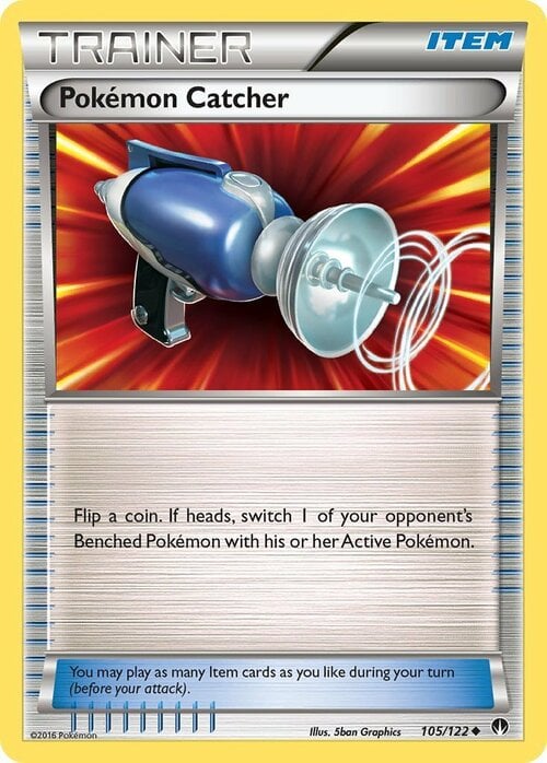 Pokémon Catcher Card Front