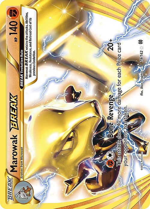 Marowak BREAK Card Front