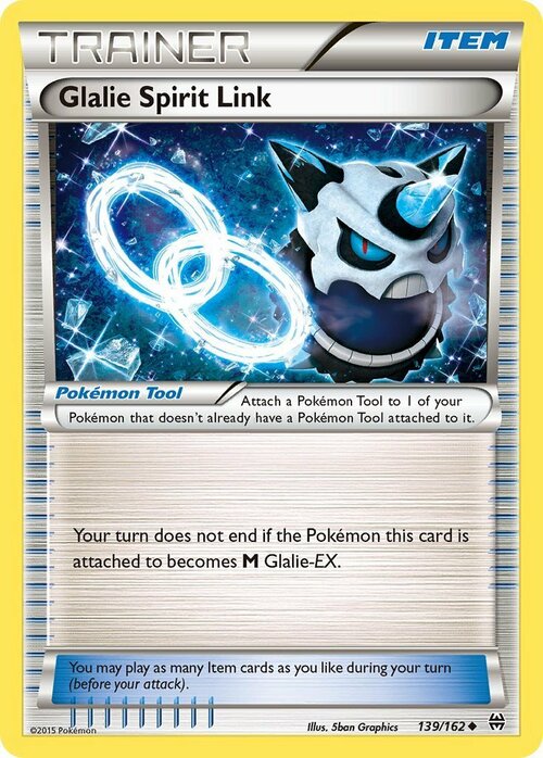 Glalie Spirit Link Card Front