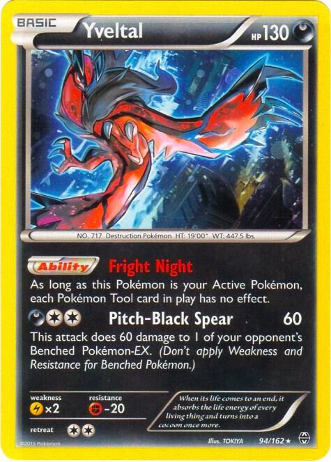 Yveltal Card Front