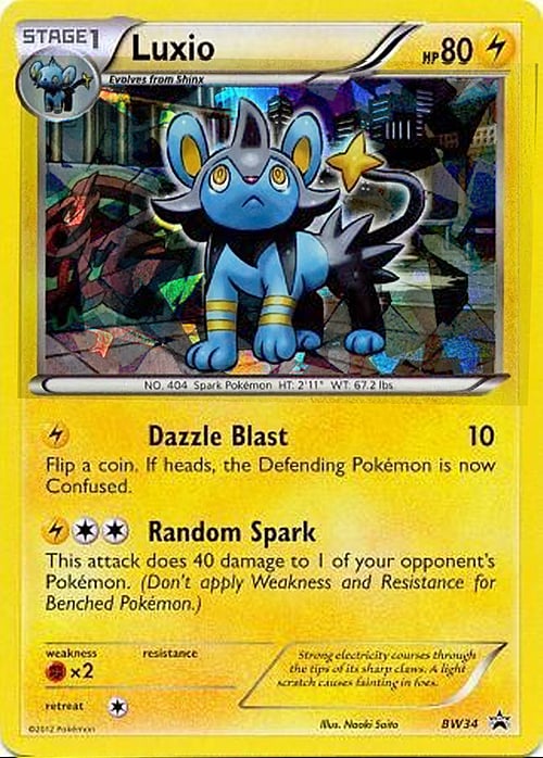 Luxio Card Front